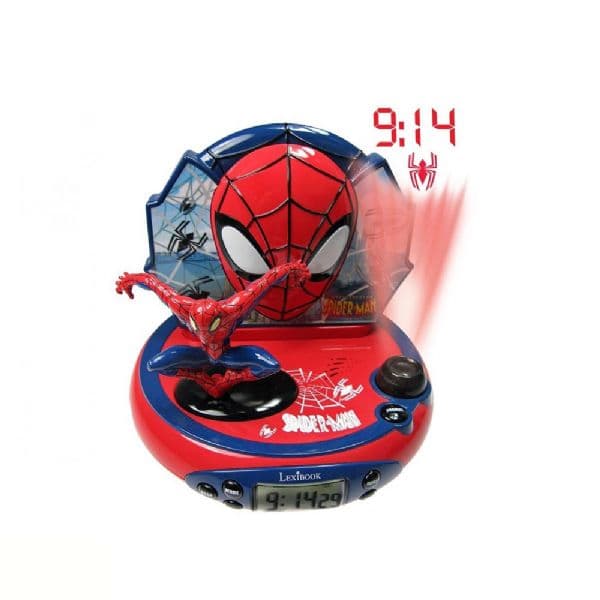 3D Spiderman klocka