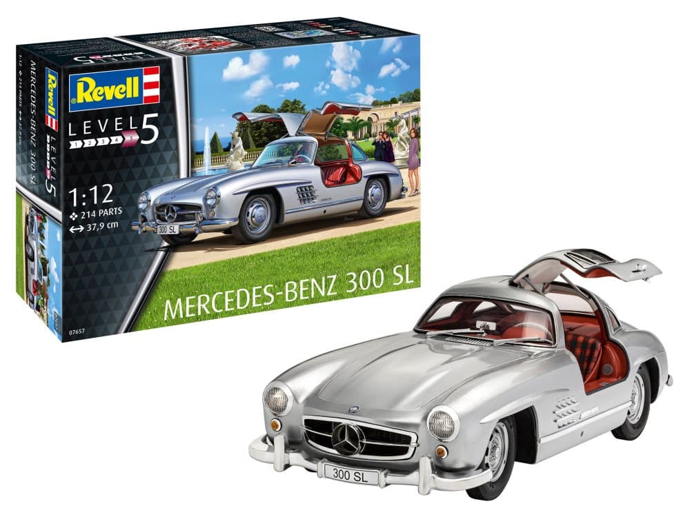 Mercedes Benz 300 SL Revell 07657 Skala 1:12 Byggmodell