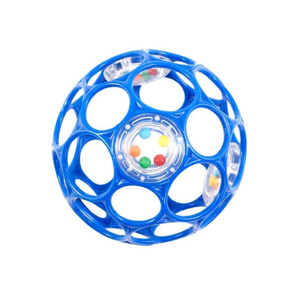 Oball Rattle - 10 cm - Blue
