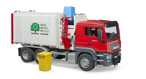 Bruder - MAN TGS Side loading grabage truck (BR3761)