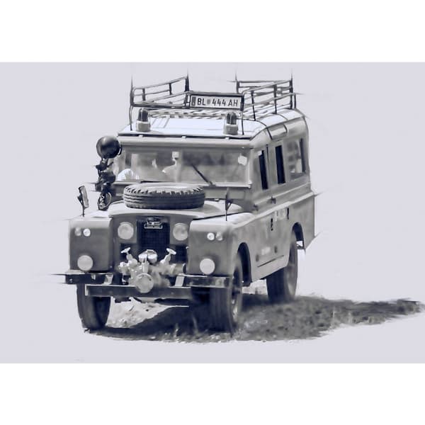 Italeri 3660 Land Rover Fire Truck Bilmodell byggsats 1:24