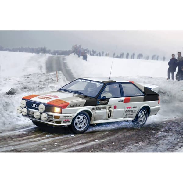 Italeri 3642 Audi Quattro Rally Bilmodell byggsats 1:24