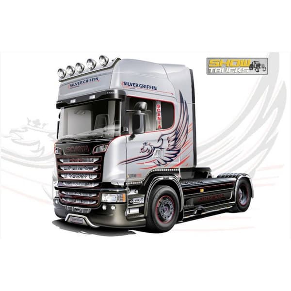 Italeri 3906 Scania R730 Streamline 4x2 Lastbilsmodell byggsats 1:24