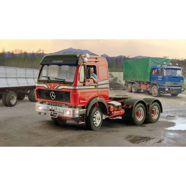 Italeri 3943 Mercedes-Benz 2238 6x4 Lastbilsmodell byggsats 1:24