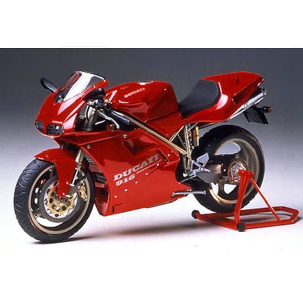 Tamiya 300014068 Ducati 916 Desmo. 1993 Motorcykel byggsats 1:12