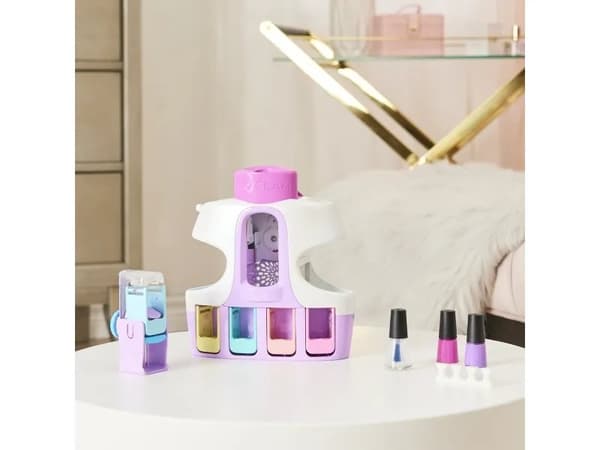 Cool Maker GO GLAM U-nique Nail Salon, Lasten kynsilakkasetti, 8 vuosi/vuosia, Tarvitsee patterit, Monivärinen