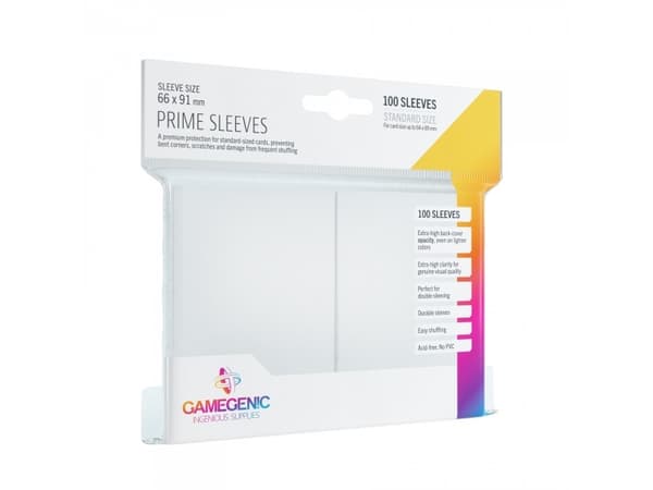 GameGenic Prime Sleeves Yellow