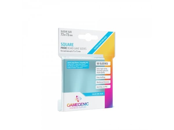 GameGenic PRIME Square Sleeves 73x73 mm