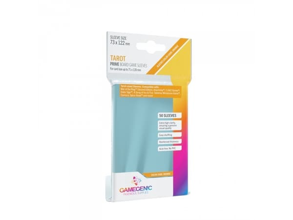GameGenic PRIME Tarot Sleeves 73x122 mm