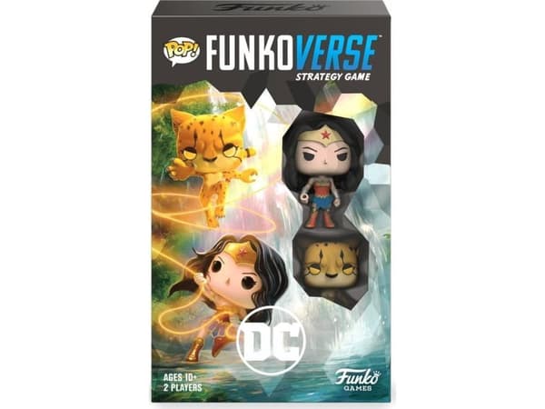 Figurine POP! Funkoverse: DC Comics 102 (Wonder Woman & Cheetah)