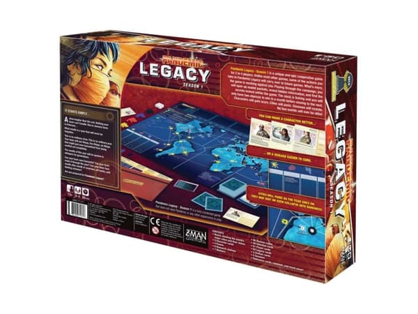 Pandemic Legacy Season 1 - Red