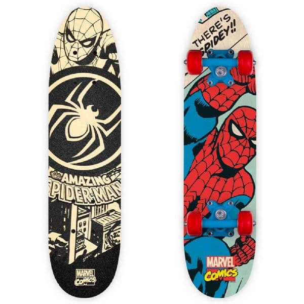 Spiderman skateboard i trä
