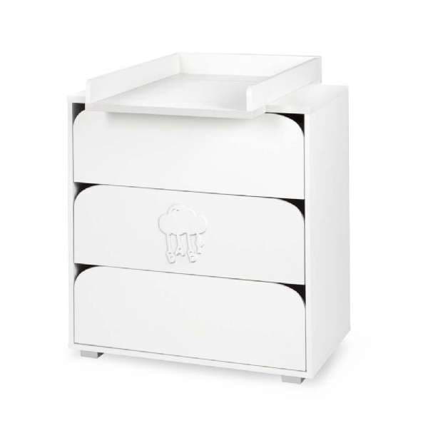 Baby Sky White Skötbord