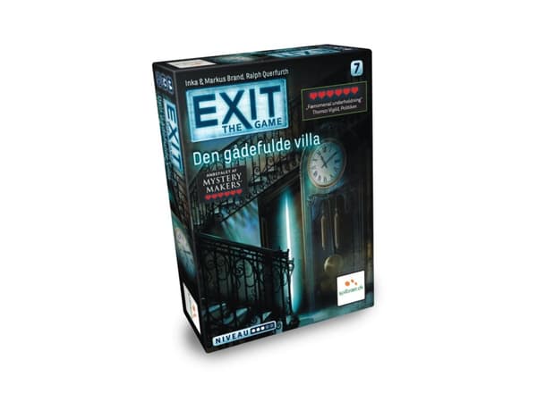 Lautapelit - EXIT: arvoituksellinen huvila - festspil (DA)