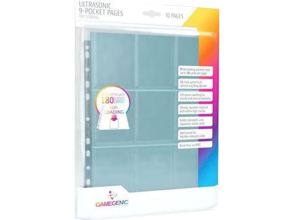 GameGenic Ultrasonic 9-Pocket Pages Topload (10)