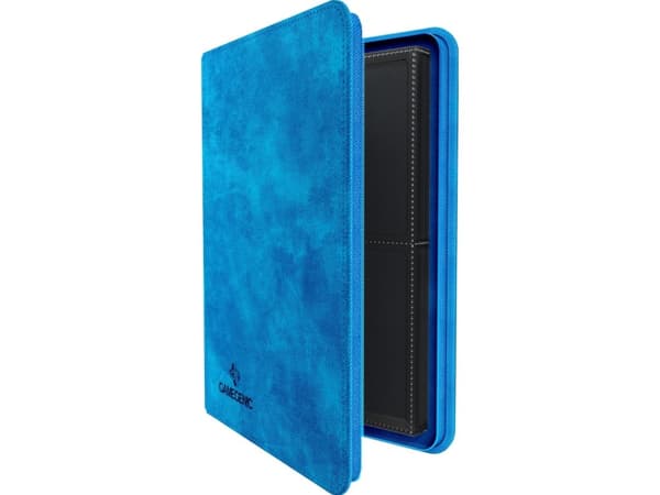 GameGenic Zip-Up Album 8-Pocket Blue