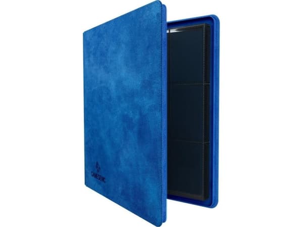 GameGenic Zip-Up Album 24-Pocket Blue