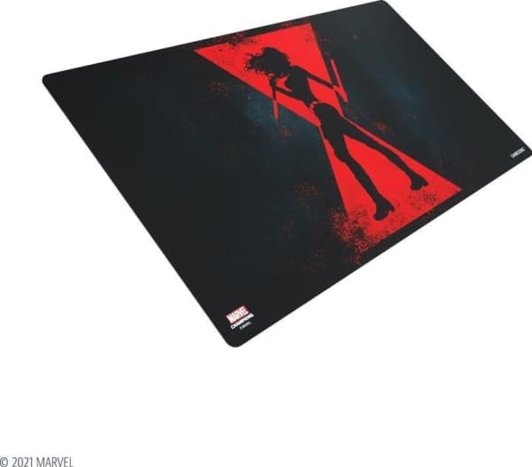GameGenic Marvel Champions Game Mat Black Widow