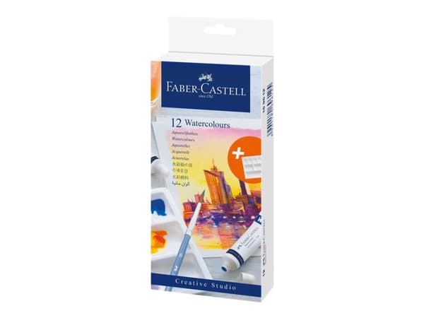 Faber-Castell 169612, 9 ml, Multi, Pestävä, 12 kpl