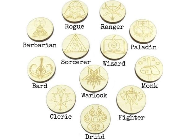 Crafters Character class markers