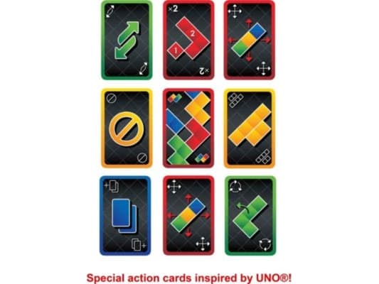 Spel Blokus Shuffle: UNO Edition, Brädspel, Strategi, 7 år, Familjespel