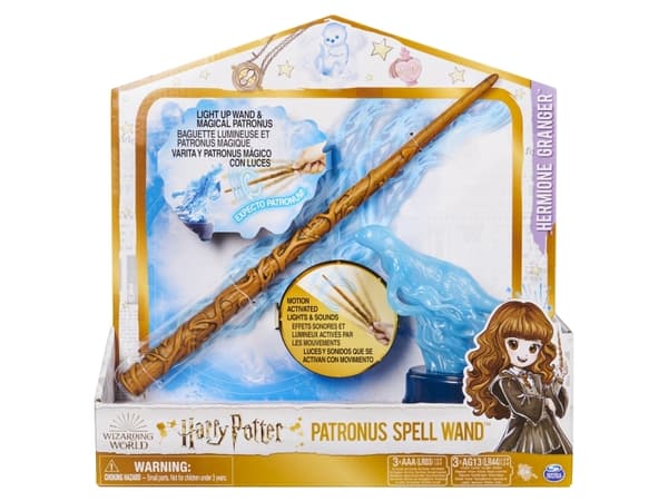Wizarding World Patronus Feature Wand - Hermione