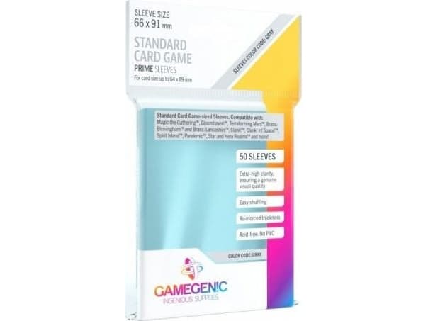 GameGenic PRIME Standard Card Sleeves 66x91 mm