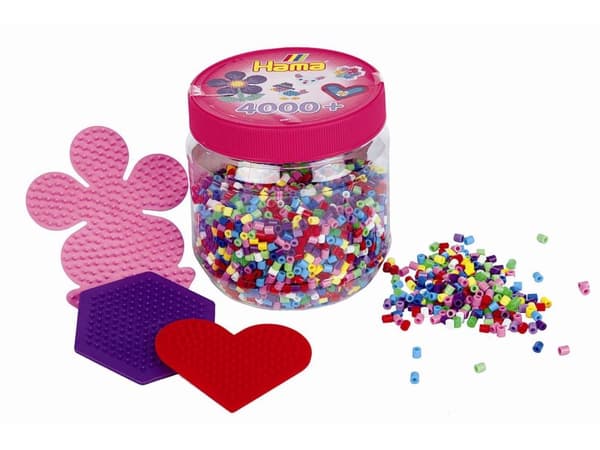 Hama - 4000 pcs. with 3 ass. pin plates (382051)