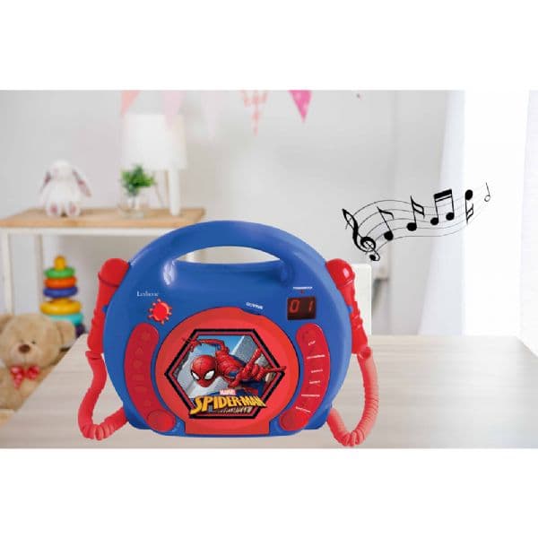 Spiderman Karaoke CD-spelare