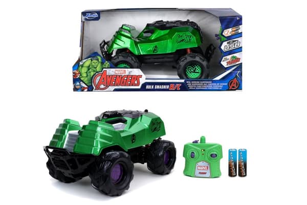 BIL MED FJERNBETJENING MARVEL RC HULK SMASHER SKALA 1:14