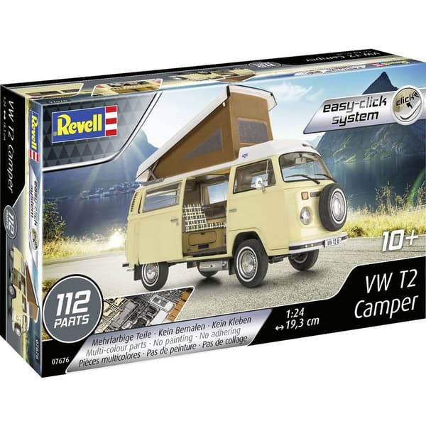 Revell RV 1:24 VW T2 Camper 1:24 Modellbuss
