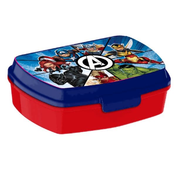 Avengers lunchlåda och vattenflaska i aluminium