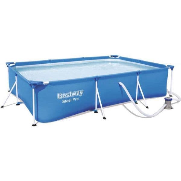 Familjepool - Steel Pro pool 3.300L 300x201x66 cm