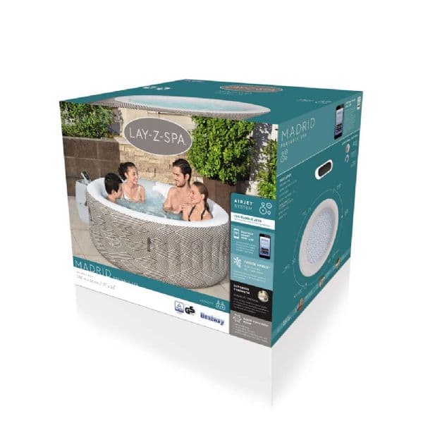 Lay-Z Spa Madrid 669L 180x66cm