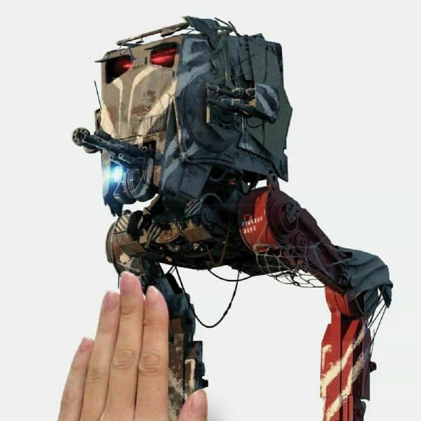 Mandalorian väggdekaler