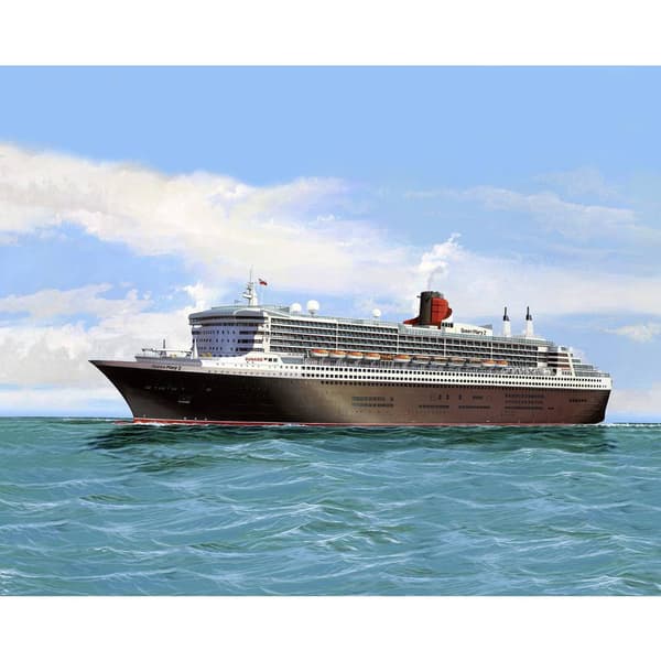 Revell 05231 Queen Mary 2 Fartygsmodell byggsats 1:700