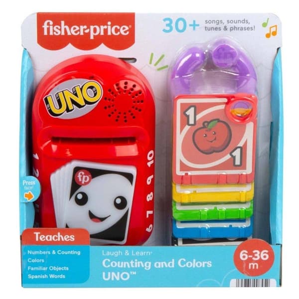 Fisher-Price - Laugh  Learn - Counting and Colors UNO-Nordics (HHG92)