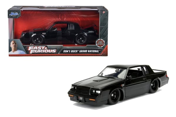 METAL CAR FAST AND FURIOUS 1987 BUICK SKALA 1 TIL 24