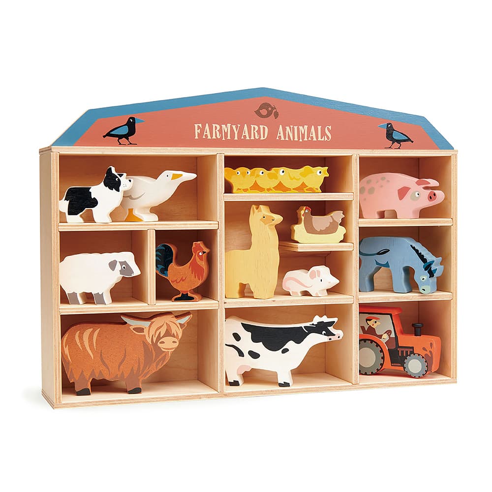 Tender Leaf - Woodland - Farmyard Animals 13 pcs - (TL8483)