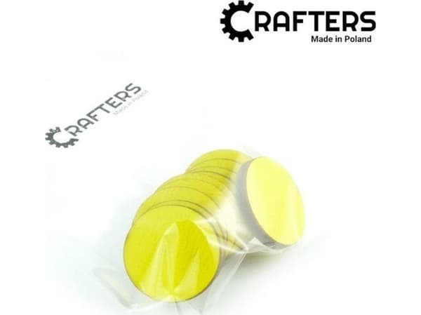 Crafters Crafters: Träpennor - Gula (10)