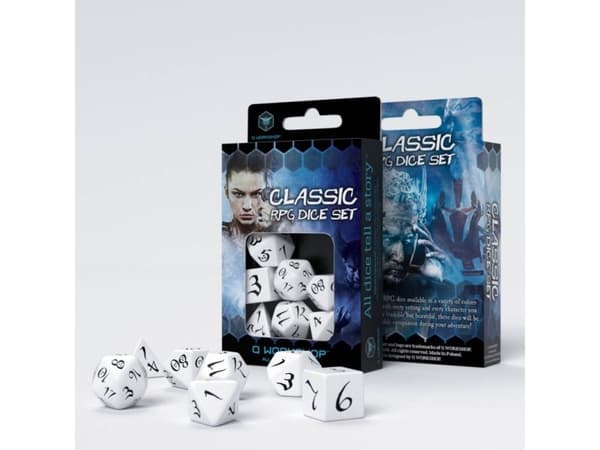 Q-Workshop Classic set - Vit och svart
