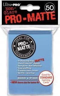 Ultra-Pro ULTRA-PRO Deck Protector - Pro-Matte Non-Glare Light Blue (Light Blue) 50 pcs.