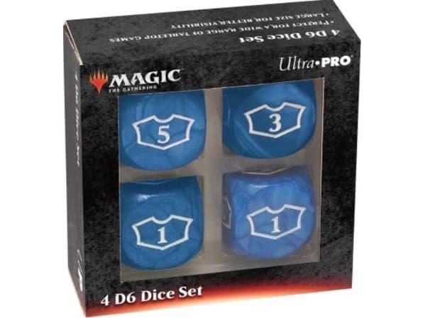 Ultra-Pro Ultra-Pro: Magic the Gathering - Blue Mana - 22 mm Deluxe Loyalty Dice Set