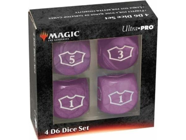 Ultra-Pro Ultra-Pro: Magic the Gathering - Black Mana - 22 mm Deluxe Loyalty Dice Set