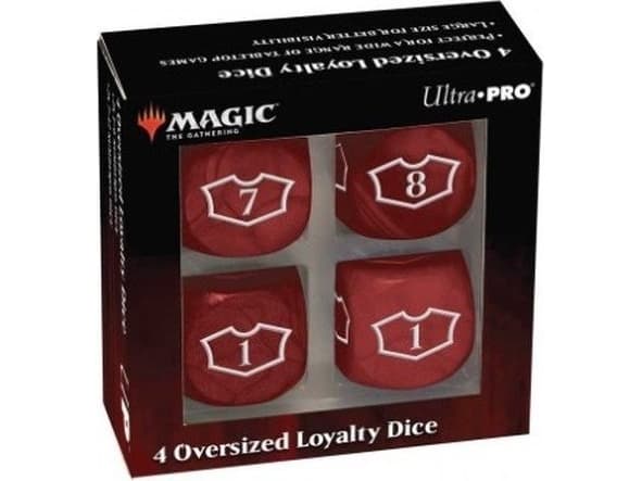 Ultra-Pro Ultra-Pro: Magic the Gathering - Moutain - 22 mm Deluxe Loyalty Dice Set