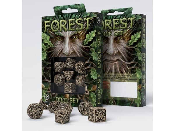 Q-Workshop Forest set - Beige och svart (23020)