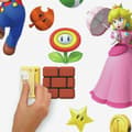 Miniatyrbild 4 av 4: Super Mario Wallsticker 20st
