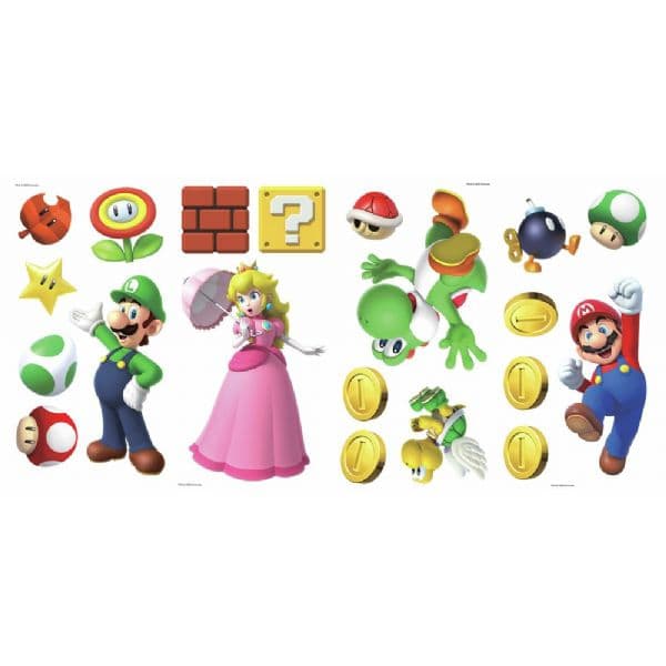 Super Mario Wallsticker 20st