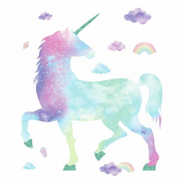 Unicorn Galaxy väggdekaler