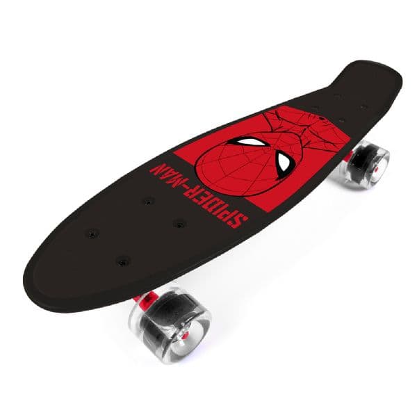 Spiderman Pennyboard svart och rött